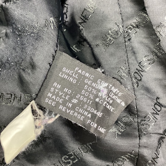 Vintage Jones New York Leather Jacket - Picture 8 of 9